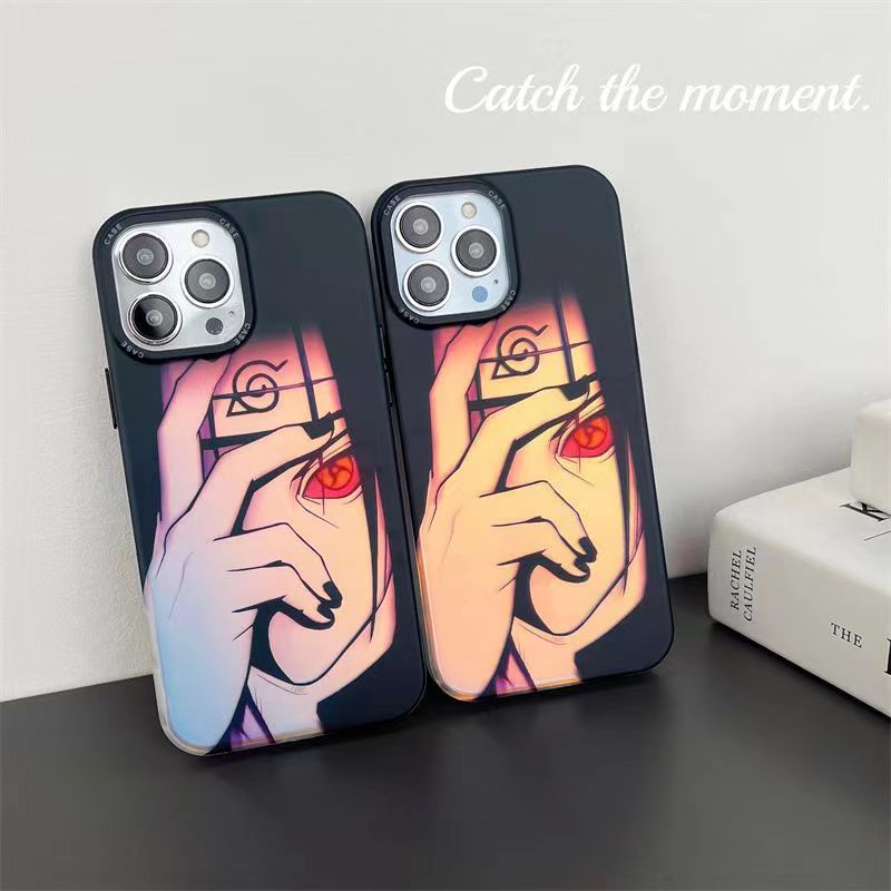 Naruto Anime Phone Case - Itachi Uchiha Design, Suitable for iPhone 70/13/12/14 Pro Max/11. High - end, Personalized, Shock - proof Protection. Perfect for Naruto Fans, Featuring Uchiha Itachi with Sharingan. #NarutoPhoneCase #ItachiUchiha #AnimePhoneAccessories