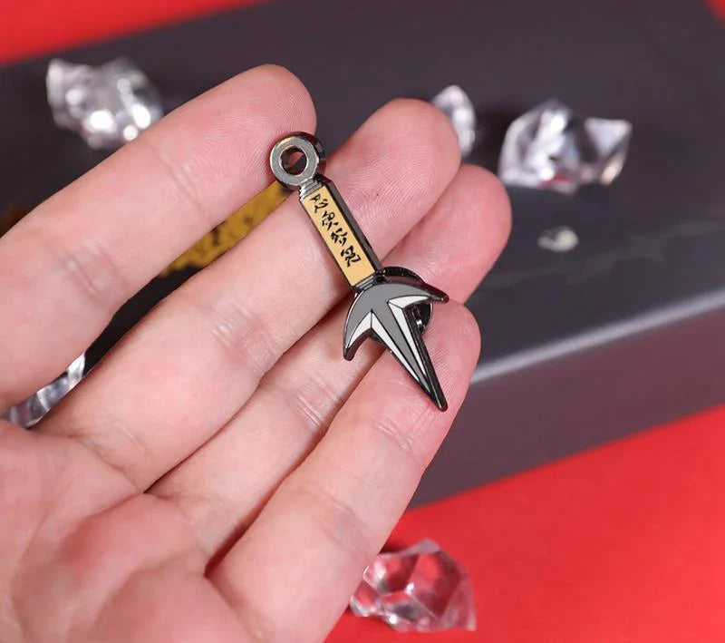 Naruto Mangekyou Sharingan Metal Badge Collection - Sasuke/Itachi/Kakashi, Anime Pin Set for Collectors