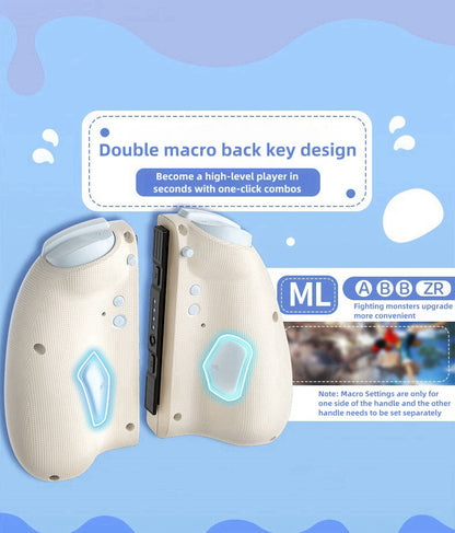 One Piece Luffy/Chopper Wireless Switch Controller - Adjustable LED Lights, Ambidextrous Gamepad for Nintendo Switch