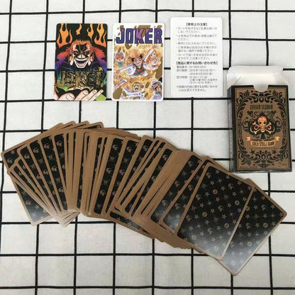 One Piece Luffy/Zoro/Chopper Bounty Poster Poker Deck - Full Set Anime Playing Cards