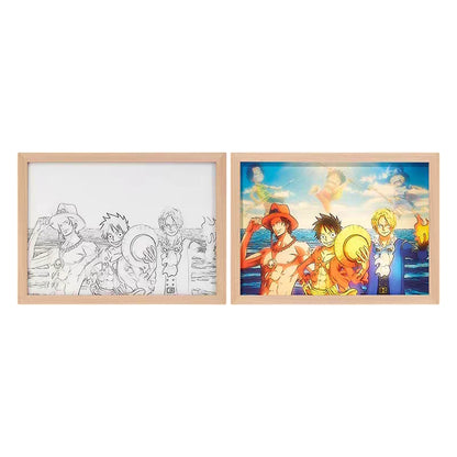 Demon Slayerr Agatsuma Zenitsu Customizable Atmosphere Light - Personalized Artwork, RGB Color - Changing