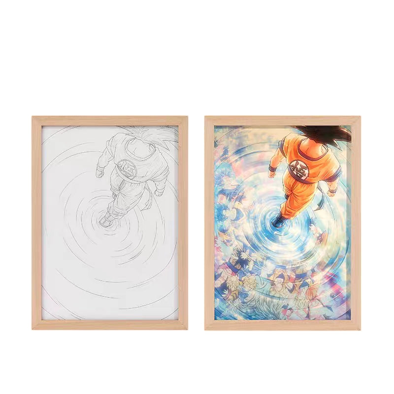 Demon Slayerr Agatsuma Zenitsu Customizable Atmosphere Light - Personalized Artwork, RGB Color - Changing