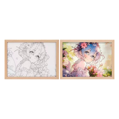 Demon Slayerr Agatsuma Zenitsu Customizable Atmosphere Light - Personalized Artwork, RGB Color - Changing